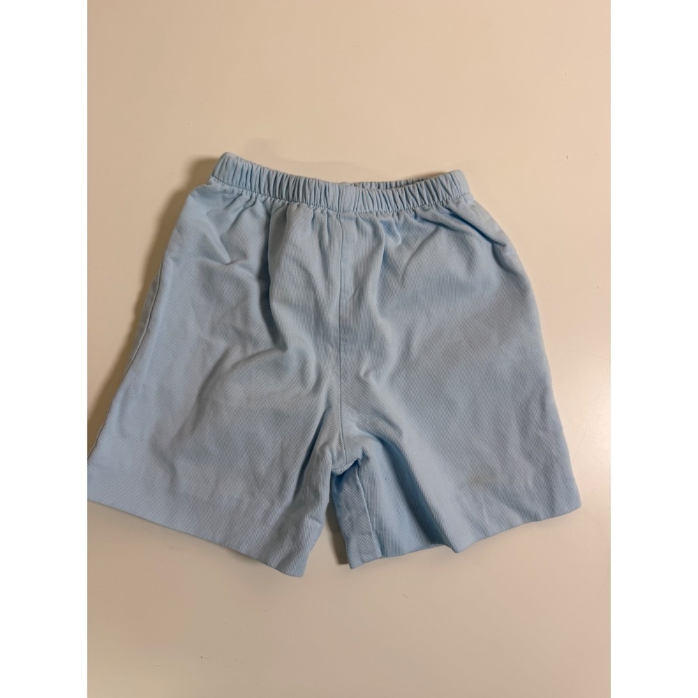 The Bailey Boys Shorts Kids 18M Light Blue Excellent Corduroy Elastic Waist